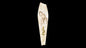 Pannello in legno materico Quadri&Quadri con rosa removibile e bordo oro Madonna