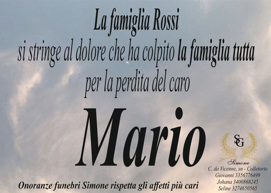 Manifesto (Casa defunto + Casa funeraria)